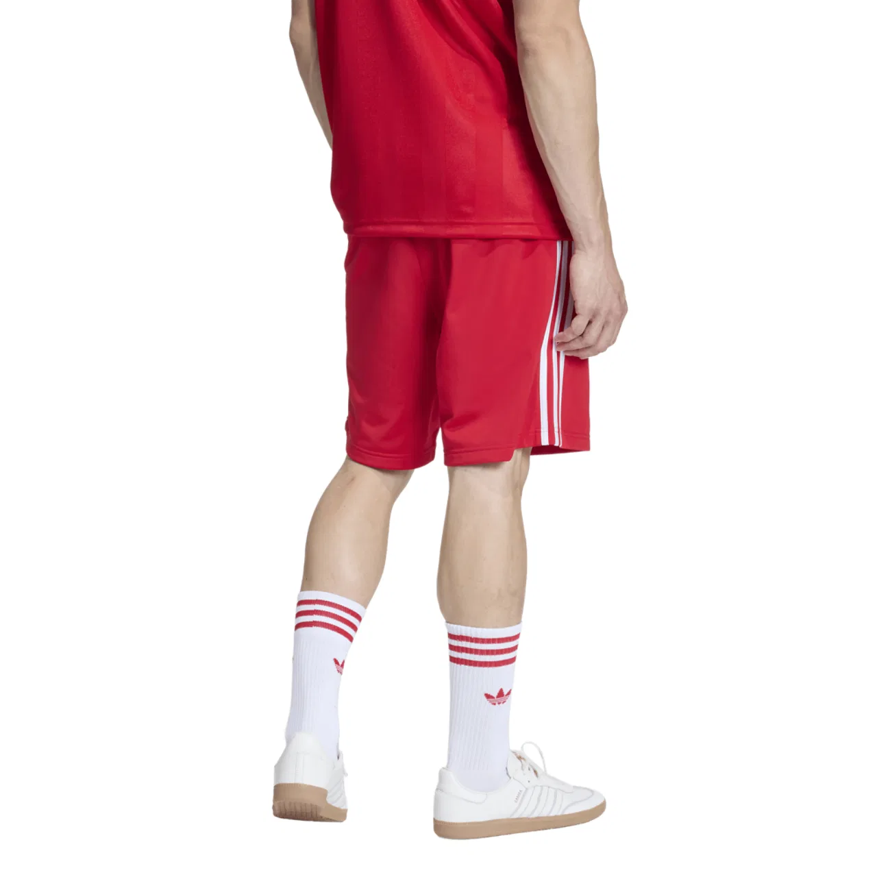 Мужские шорты Firebird Adidas, красный/белый — фото 2
