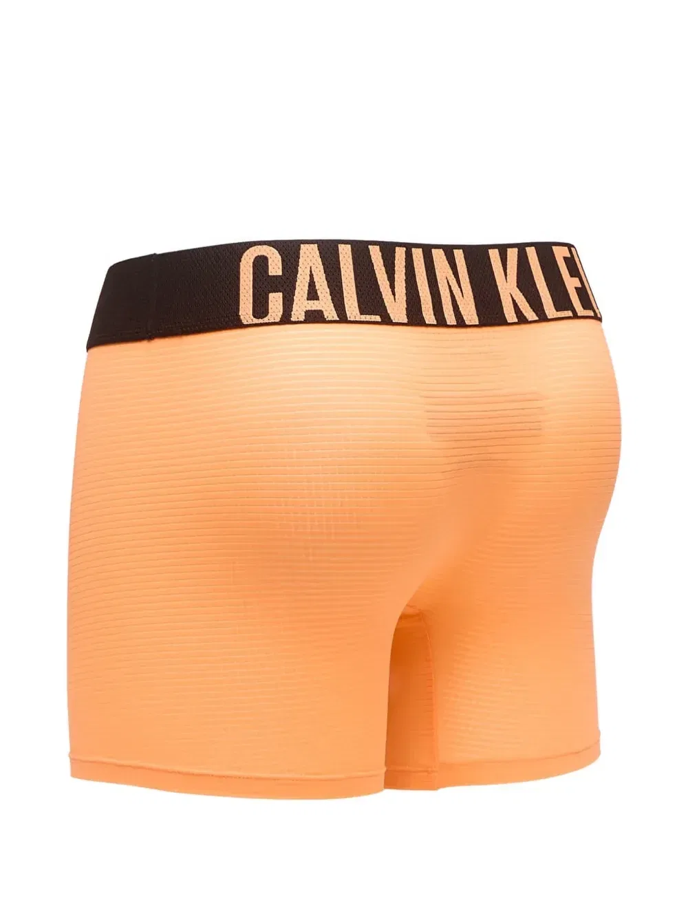 Боксеры с логотипом на поясе (набор из трех штук) Calvin Klein, оранжевый — фото 3