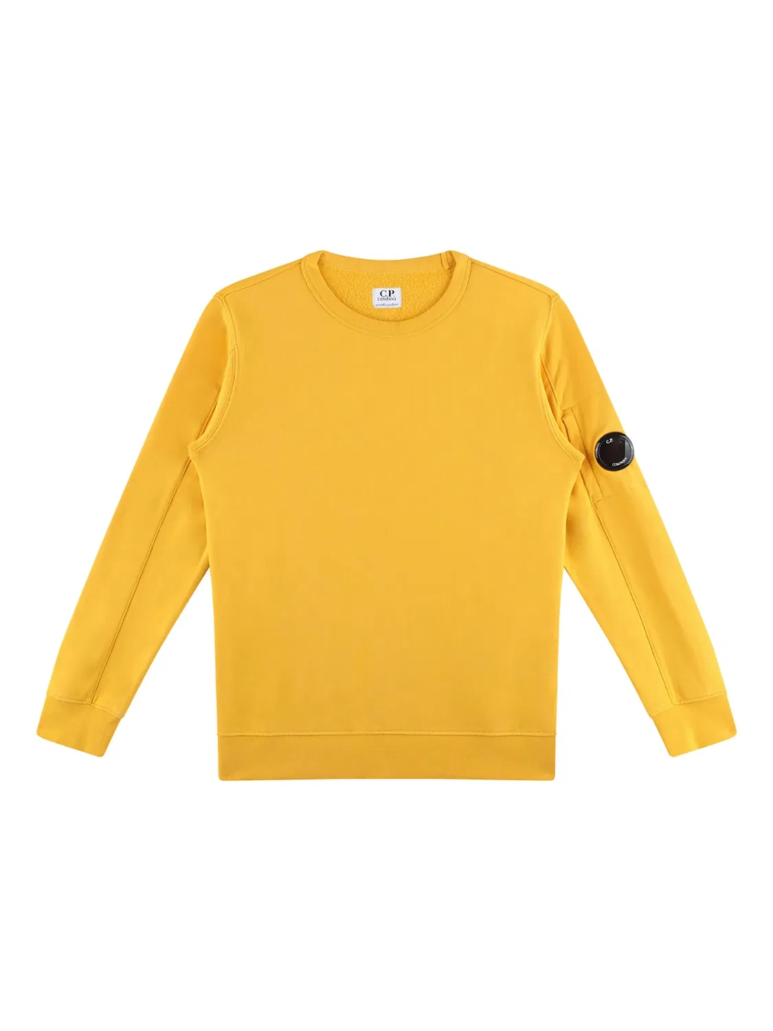Св sweatshirt с деталями в форме линз C.P. Company, желтый