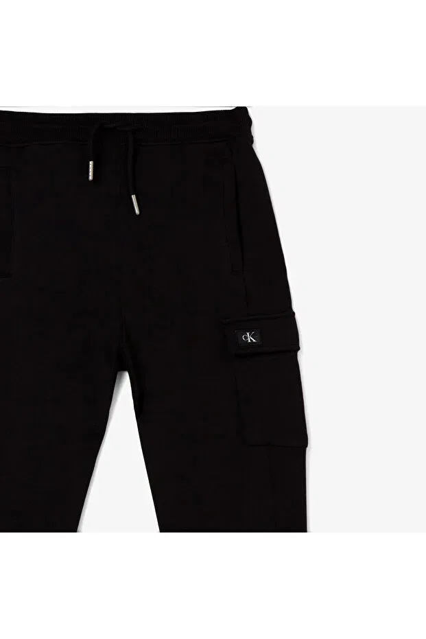 Детские спортивные штаны для девочек хлопковые Calvin Klein, Black — фото 3