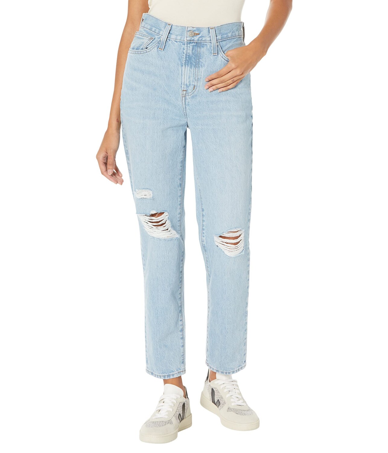 

Джинсы Madewell, The Perfect Vintage Jean in Grandbay Wash: Ripped Edition