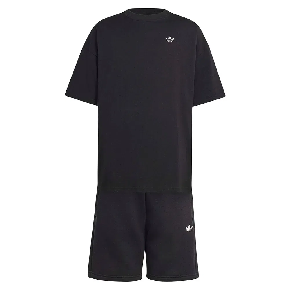 Комплект шорты и футболка Adidas Originals, черный — фото 3
