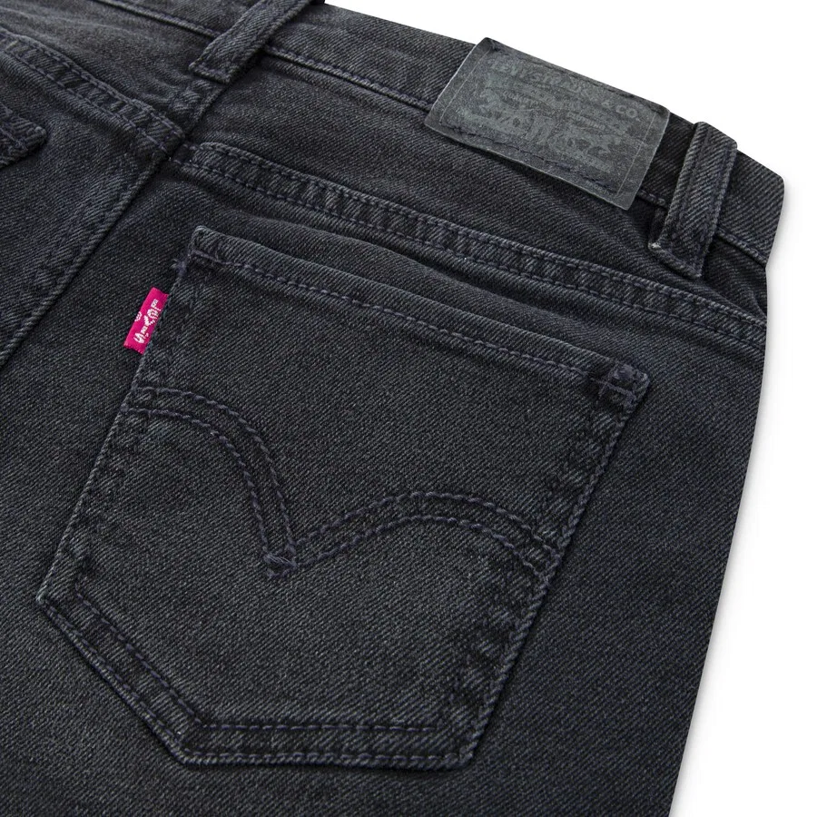 Детские шорты Regular черного цвета Levi'S Kids — фото 4