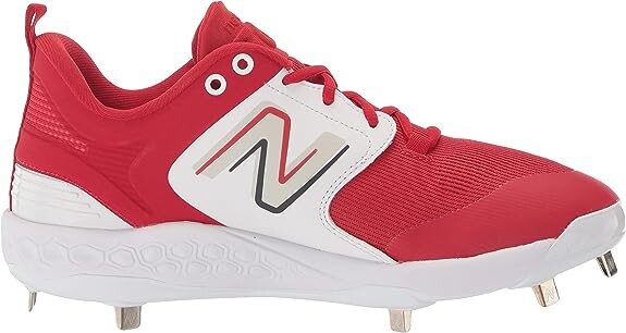 

Мужские бейсбольные кроссовки New Balance Fresh Foam X 3000 V6 Metal, красный белый