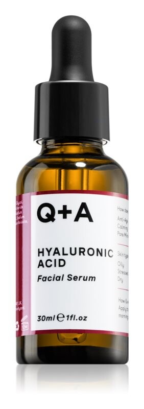 

Увлажняющая сыворотка для лица с гиалуроновой кислотой Q+A Hyaluronic Acid