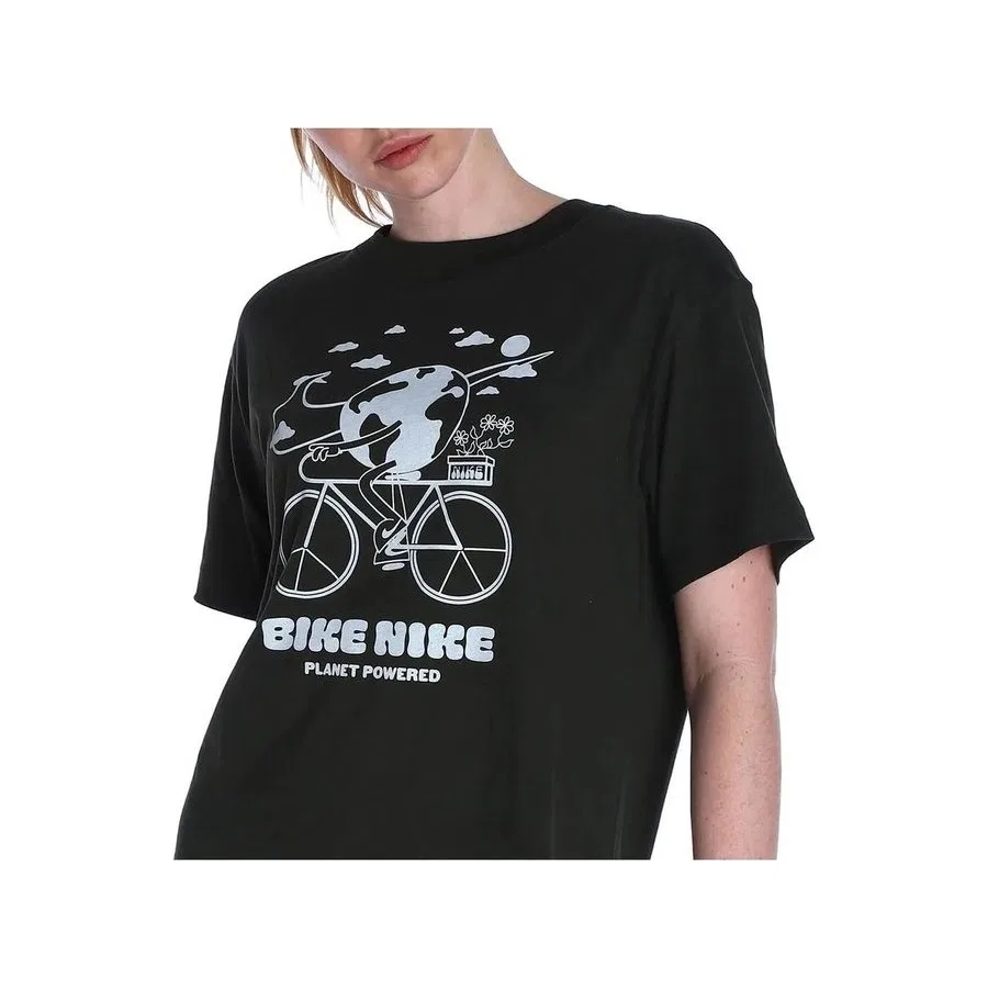 Футболка Nike W Nsw Tee Bf Earth Day, Зеленый — фото 2