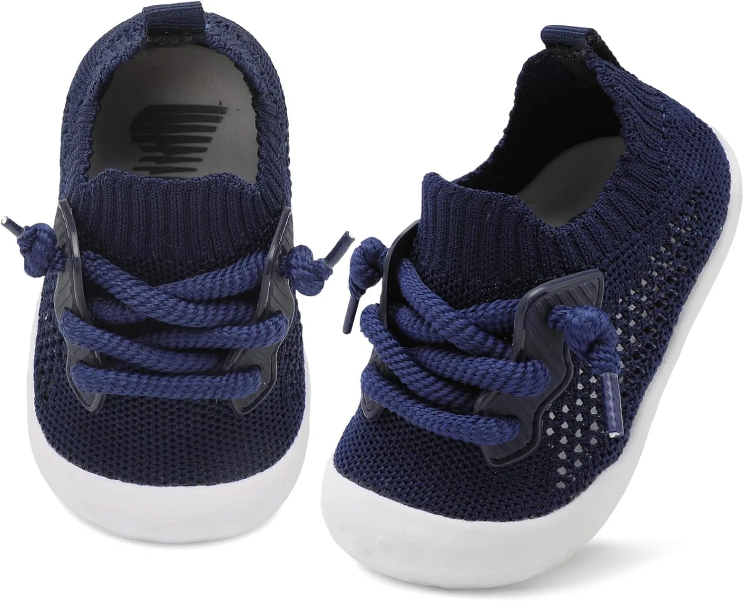 Детские кроссовки для девочек с широким носком BARERUN, Navy