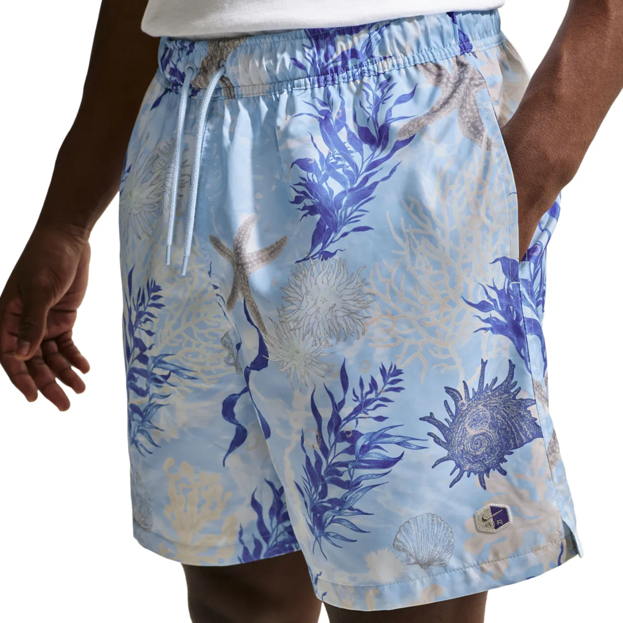 Мужские шорты Club Spring B Flow Nike, цвет Blue/Tan