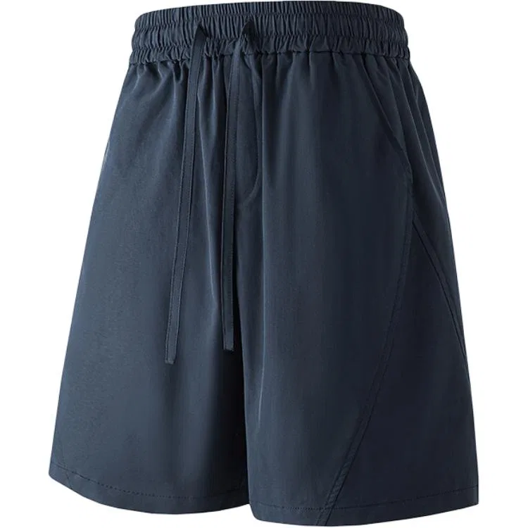 Детские шорты повседневные с принтом Sugarfunk, Upgraded Navy Blue