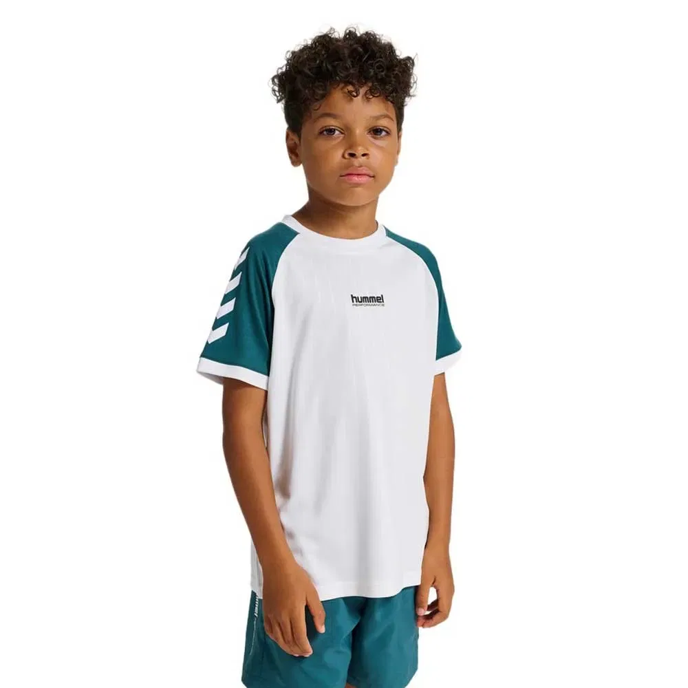 Футболка с коротким рукавом Hummel Stripe, белый