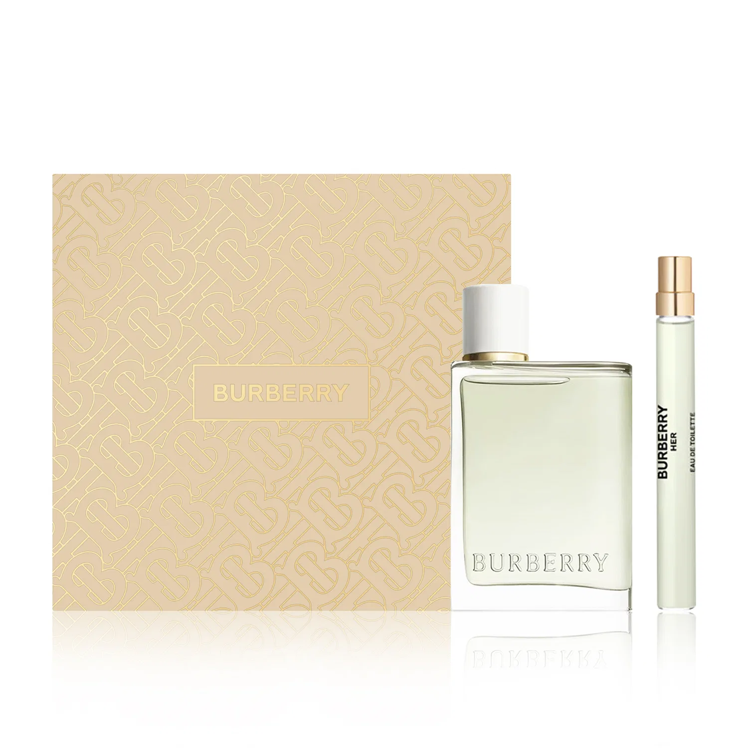 Парфюмерный набор Burberry Flower and Her Fruity Eau De Parfum Premium Box, 50 мл + 10 мл, Burberry — фото 2