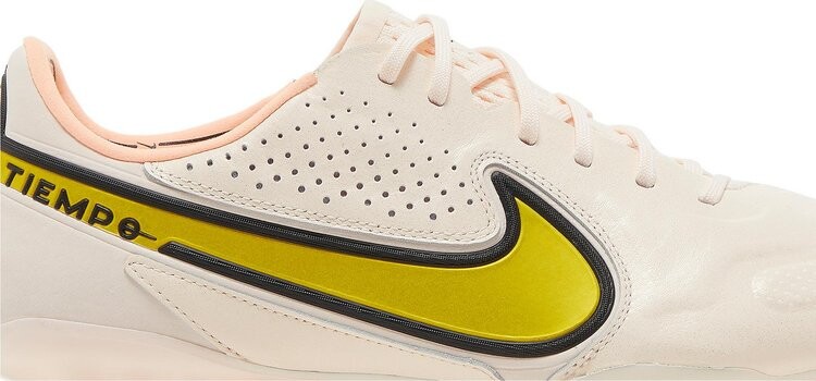 Бутсы Nike Tiempo Legend 9 Elite FG 'Guava Ice Yellow Strike', розовый — фото 3