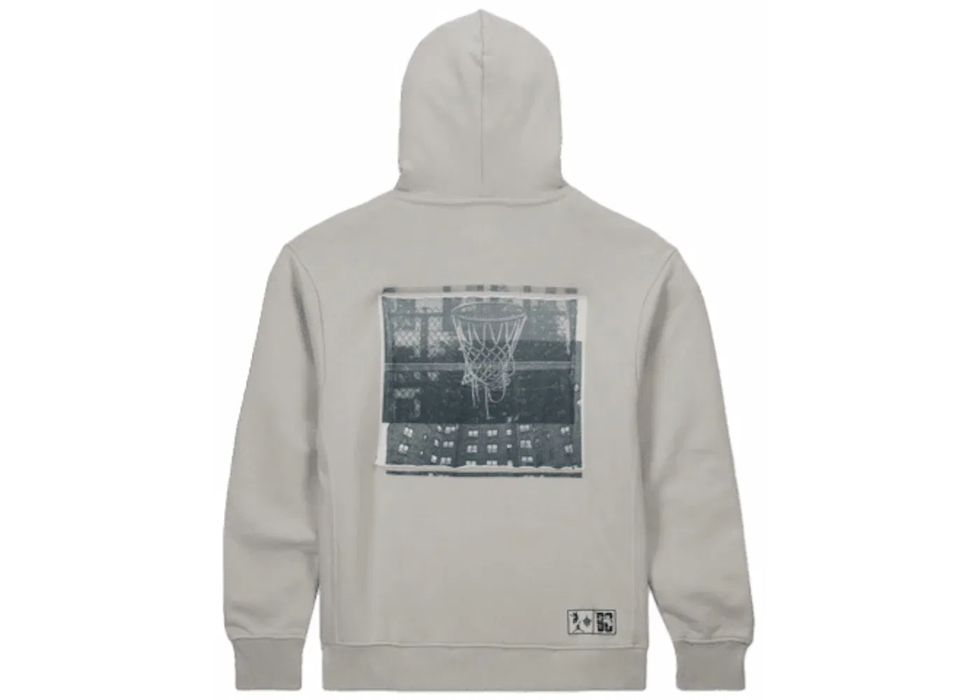 Мужское худи из флиса Jordan x UNION x Bephies Beauty Supply Grey — фото 2