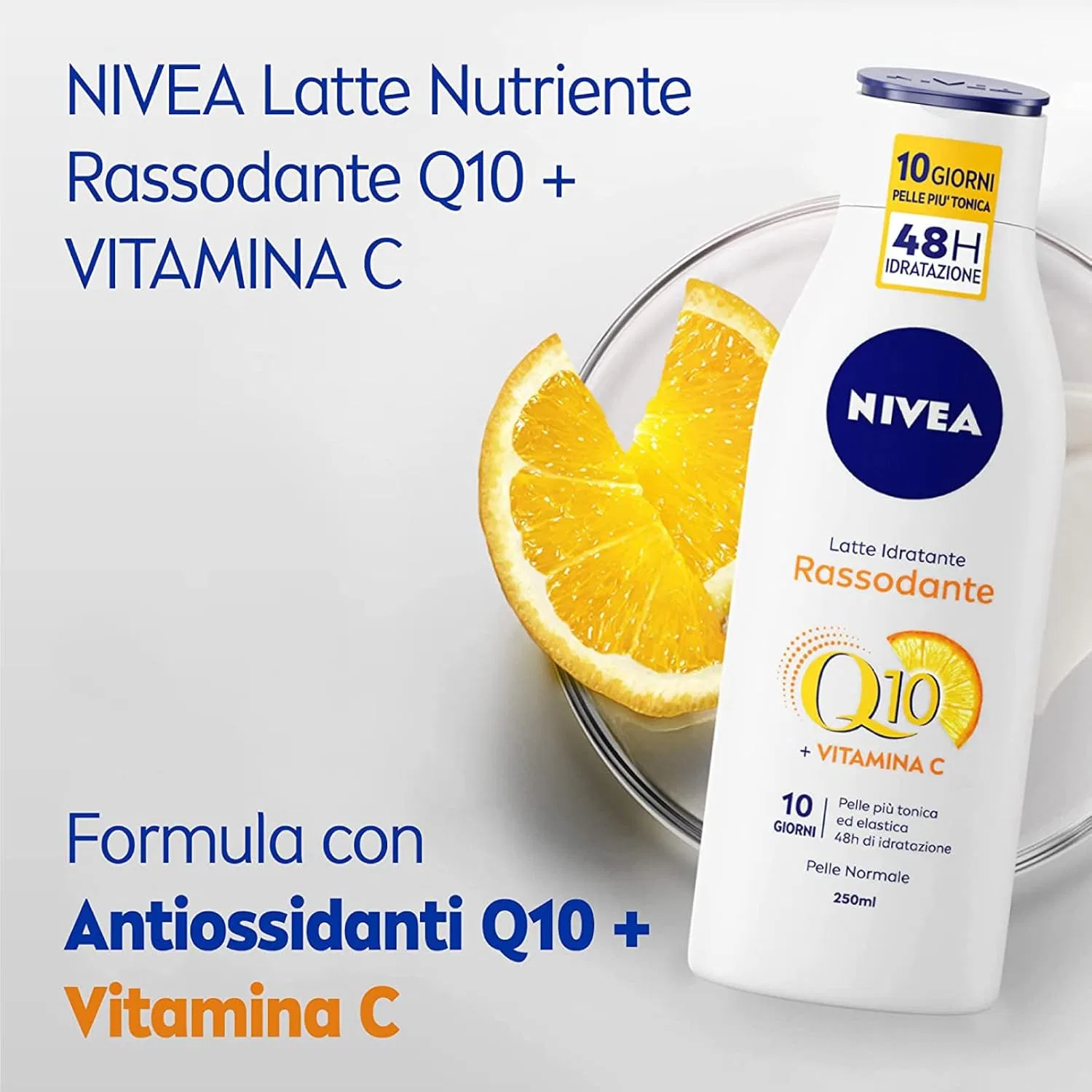 Лосьон для тела NIVEA Q10 Firming Moisturising Milk, 2 x 250 мл — фото 3