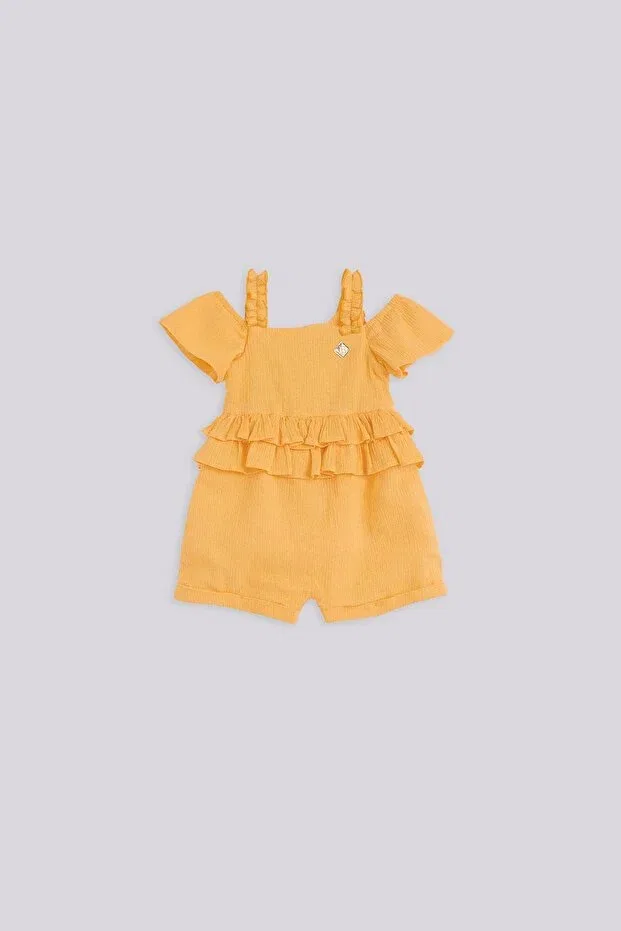 Детский комбинезон для девочек хлопковый Gb Baby, Oranj