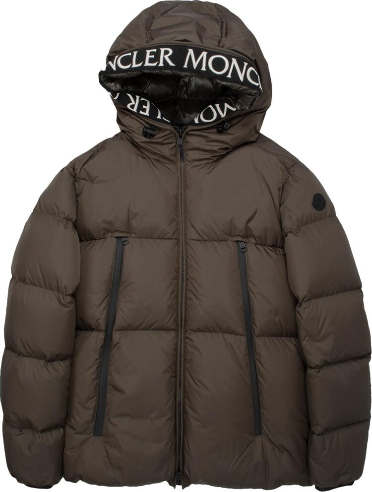 

Пуховик Moncler Montcla Matte Puffer Jacket 'Dark Brown', коричневый