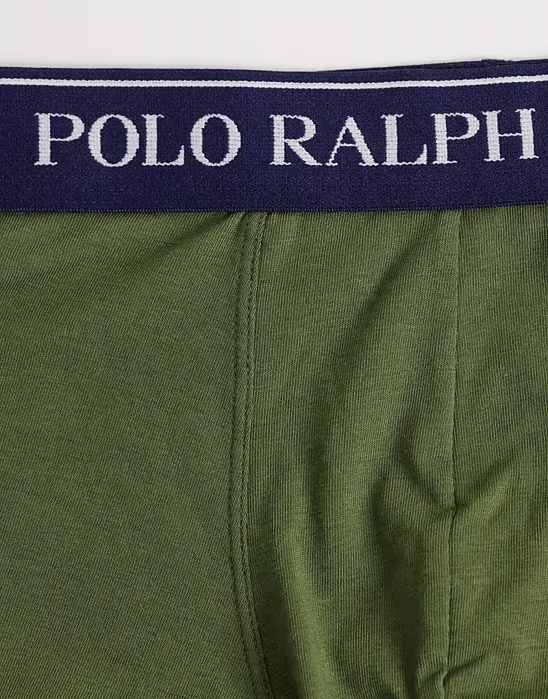 Боксеры-брифы с тональным логотипом 3 шт Polo Ralph Lauren, мультиколор — фото 3