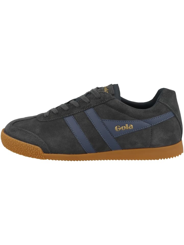 

Низкие кроссовки Gola low Harrier Suede, темно-синий