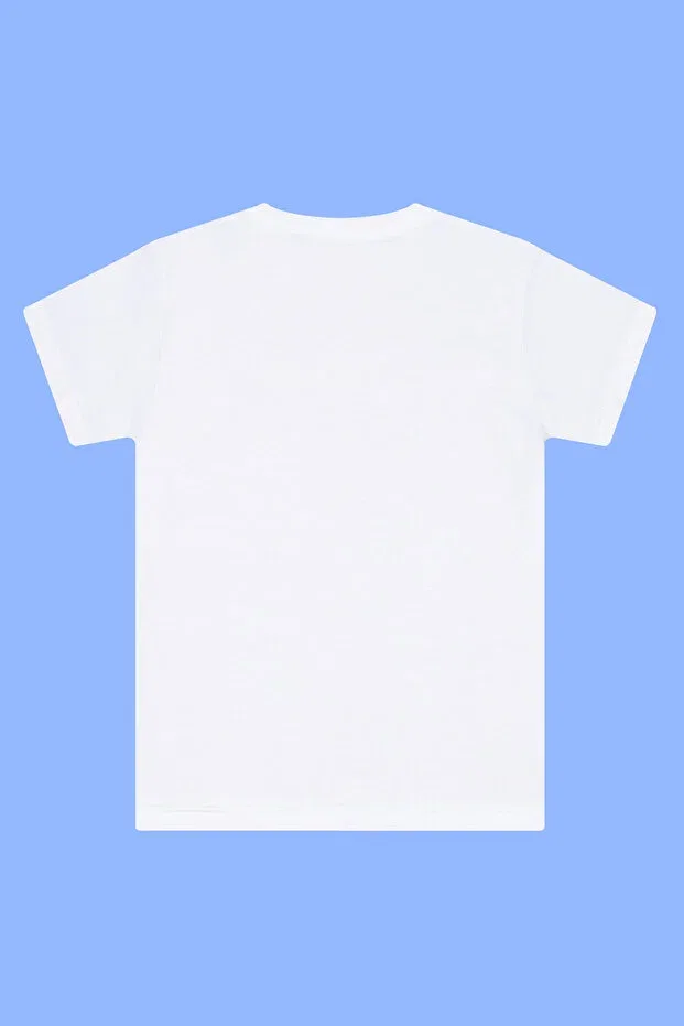 Детская майка с коротким рукавом комплект 3 шт Arma Yıldız, White-3 — фото 4