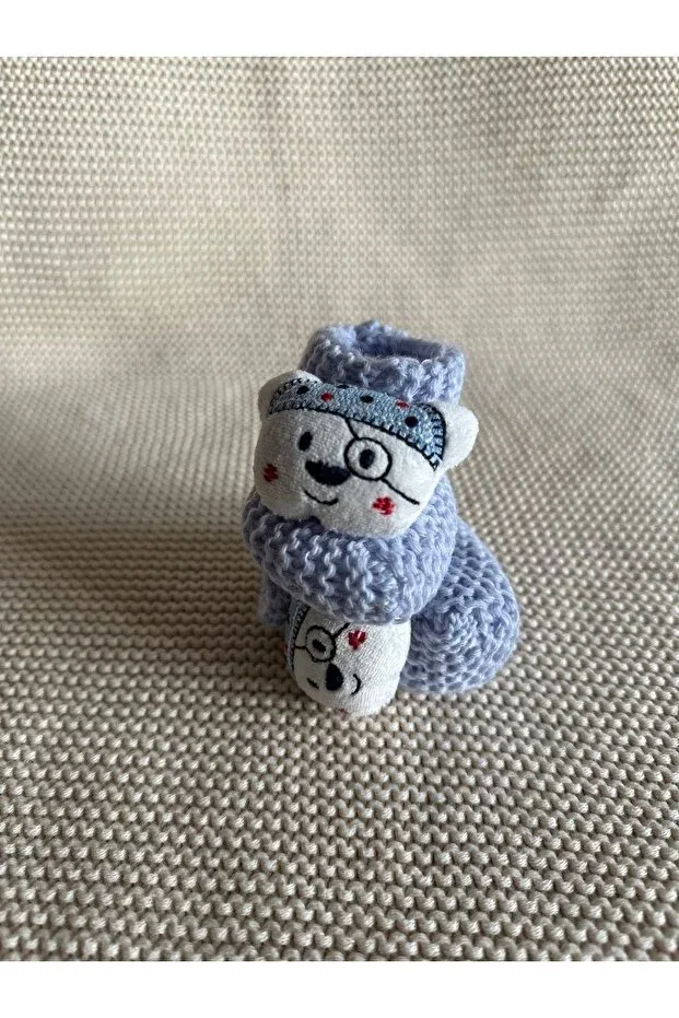 Детские носочки для новорожденных хлопковые Myluni, Blue — фото 2