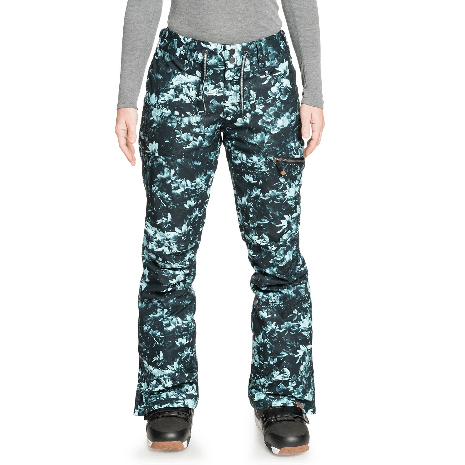 

Брюки Roxy Nadia Printed, черный