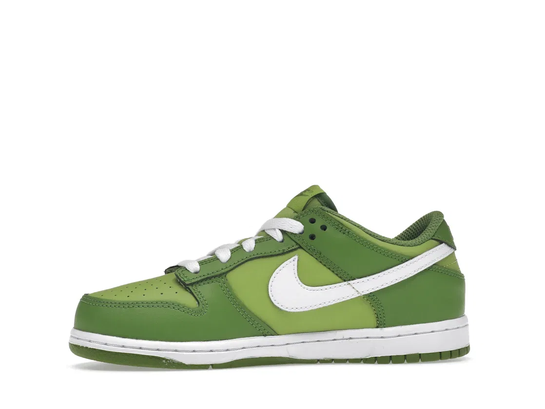 Детское кроссовки Lifestyle Nike Dunk Low Nike, Chlorophyll/White-Vivid Green — фото 3