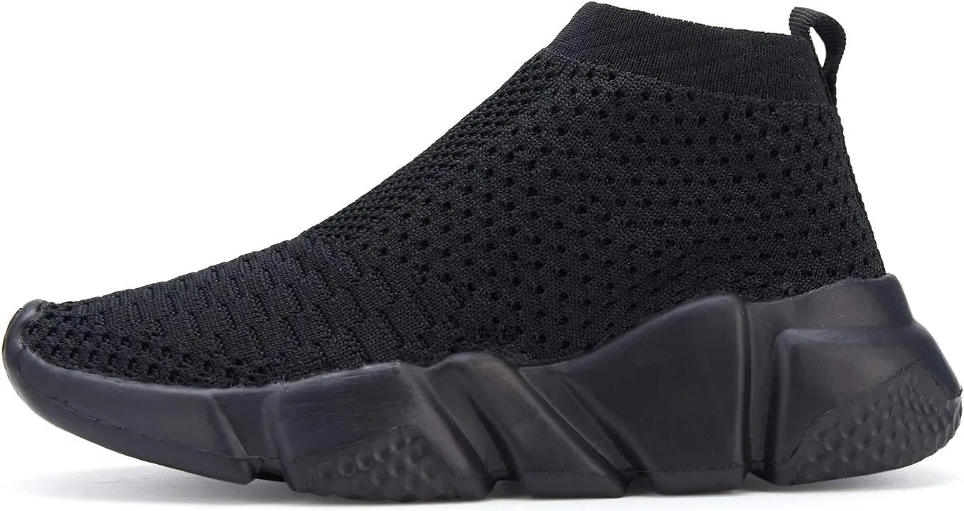 Детские дышащие кроссовки с высоким верхом Casbeam, Deep-Ablack — фото 3