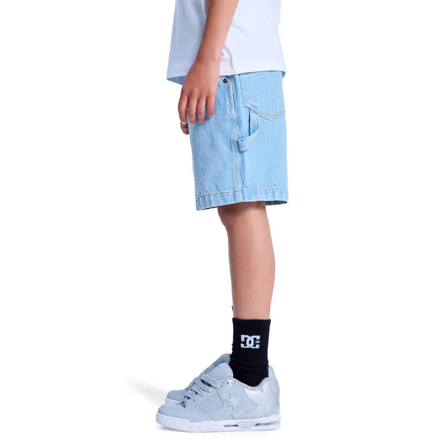 Детские шорты для мальчиков из денима Carpenter Baggy DC Shoes, Azul — фото 3