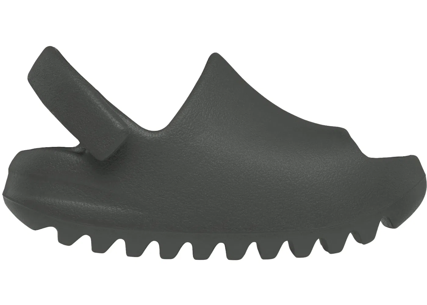 Детские шлепанцы без задника Yeezy Slide Adidas, Dark Onyx