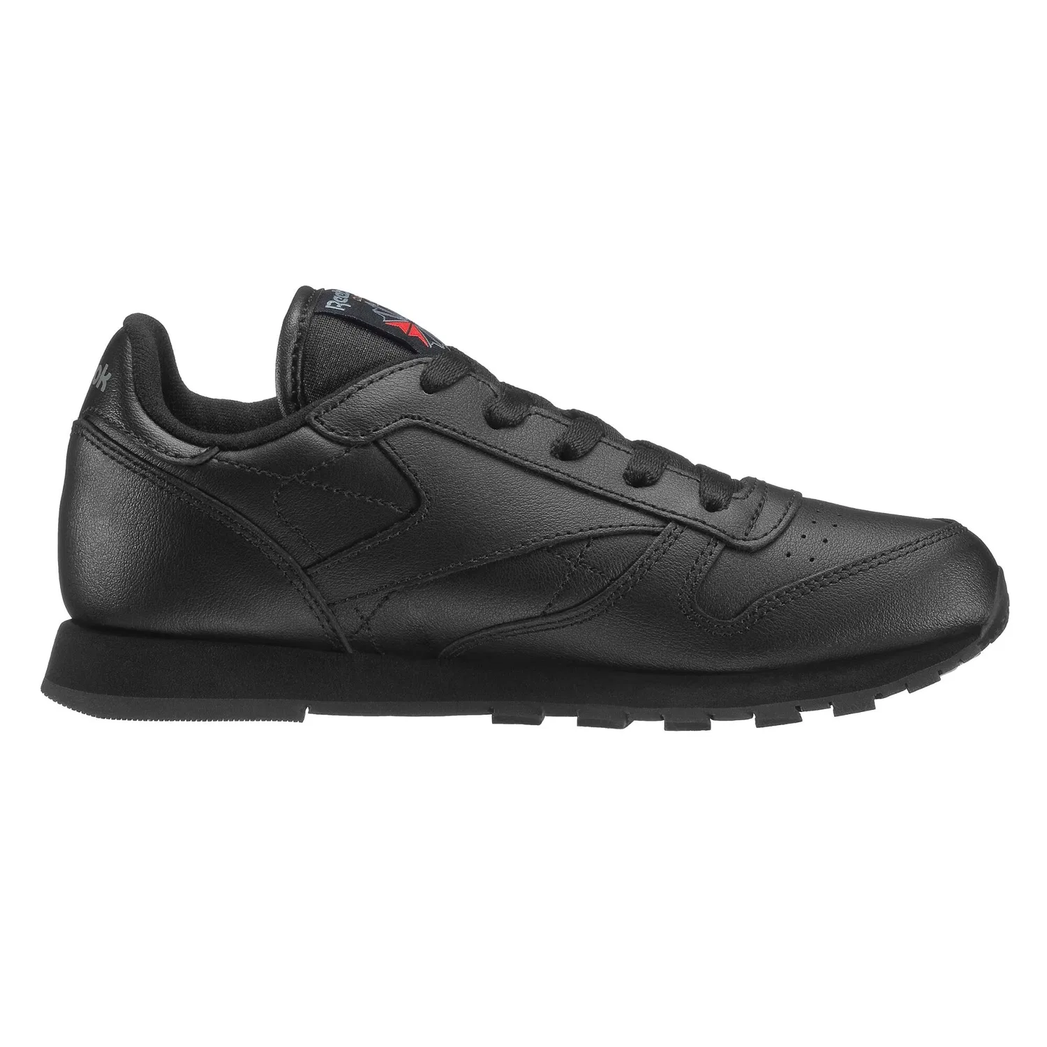 Детские кроссовки из кожи Reebok Classics Leather, Schwarz