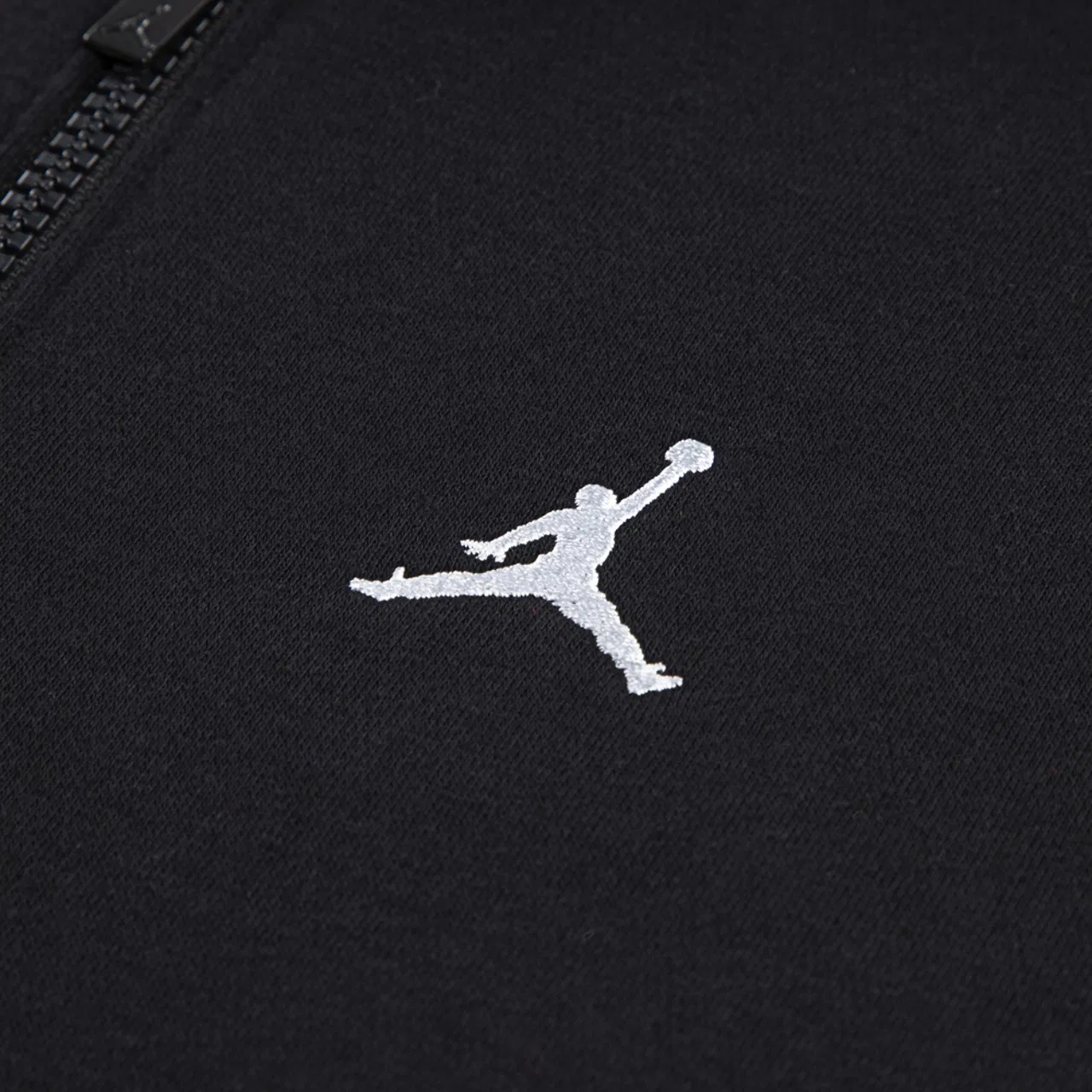 Худи для мальчиков Full-Zip Fleece Jordan, черный — фото 3