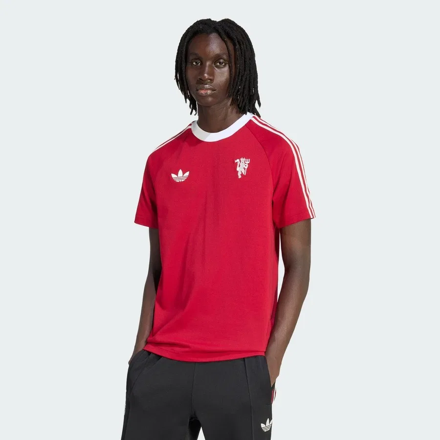 Футболка с принтом Performance JM5562 Manchester United Originals adidas, Красный