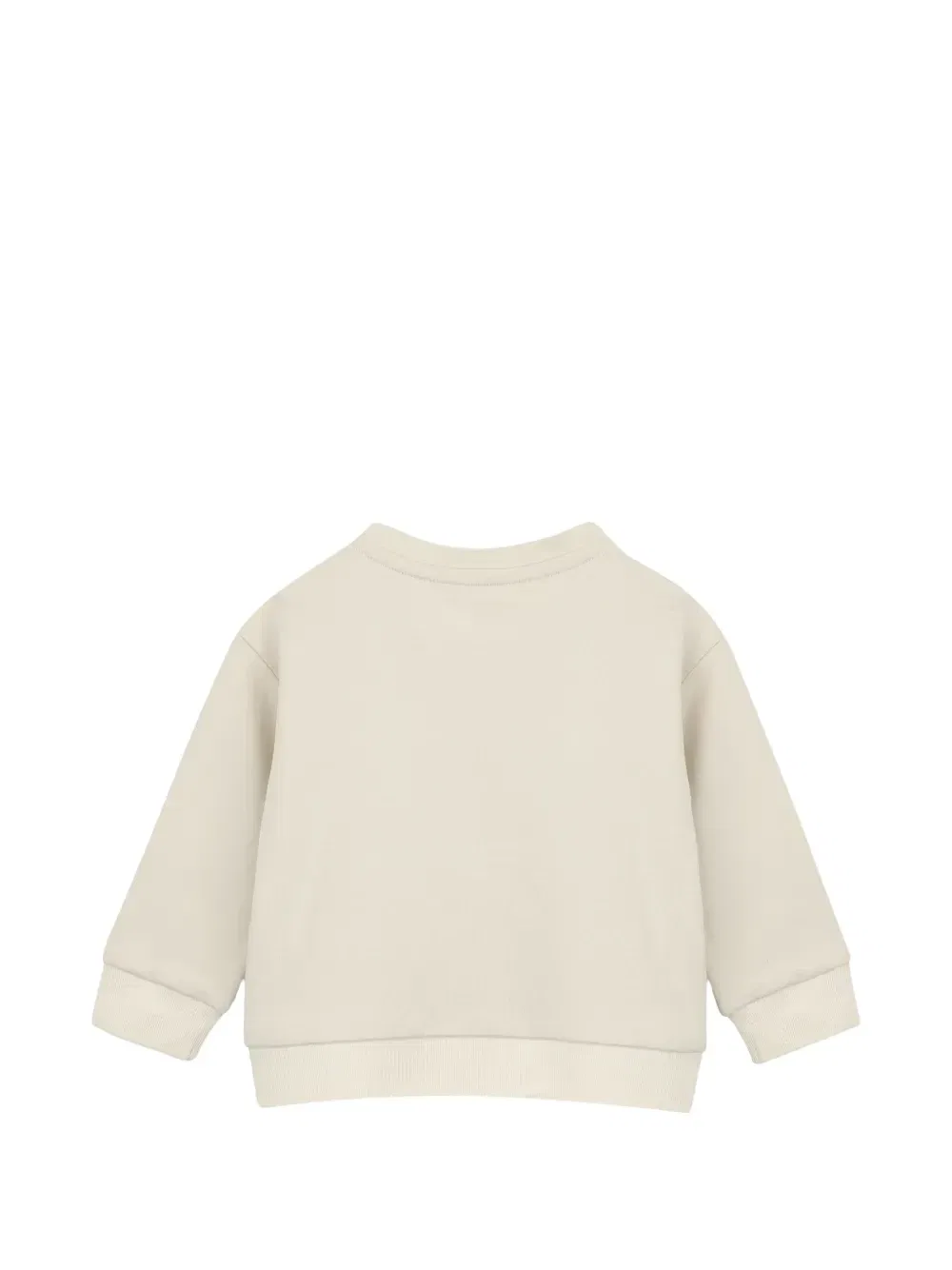 Комплект из толстовки и брюк с логотипом Karl Lagerfeld Kids, бежевый — фото 4