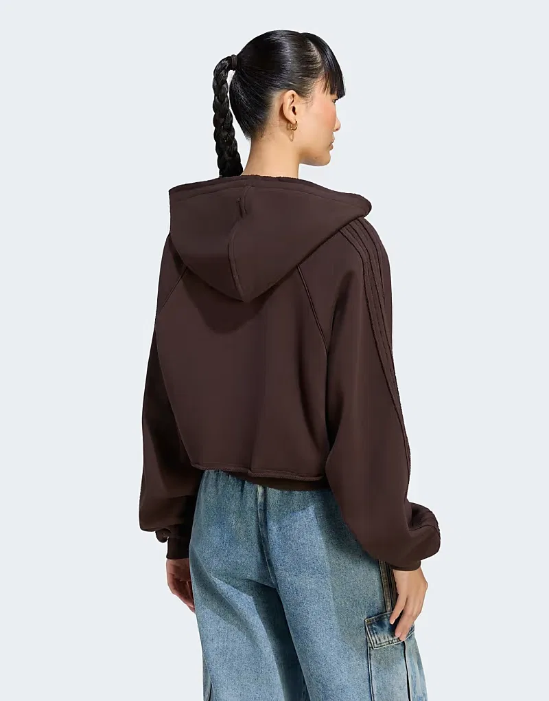Толстовка Adidas Originals SST с двойной передней частью, Аврора Кофе — фото 2