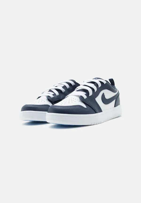 Кроссовки Jordan, midnight navy/university blue/white, темно-синий/университетский синий/белый — фото 2