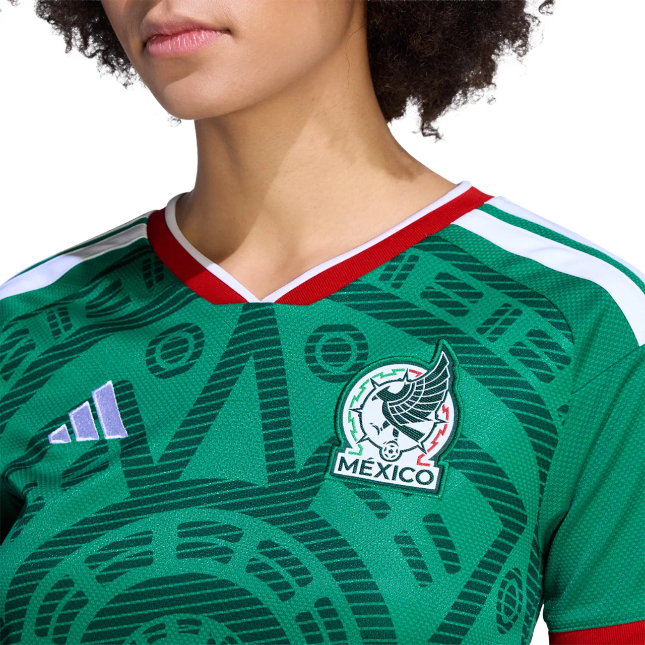 Женская футболка с длинным рукавом adidas World Cup 2026 Home Jersey, adidas, Green — фото 3