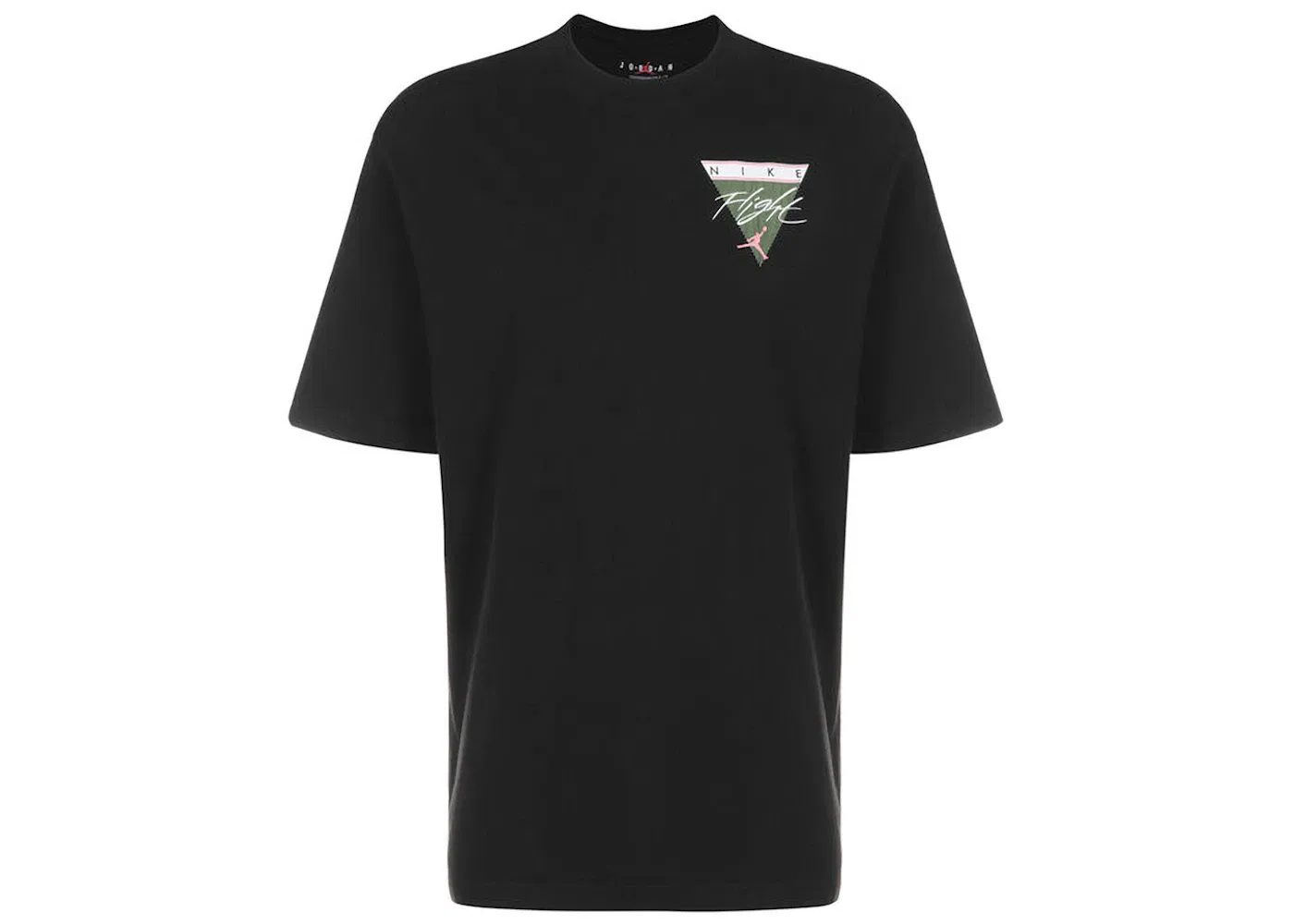 Мужская футболка с принтом Jordan Flight Essentials Tee Nike, Black/Sunset Pulse