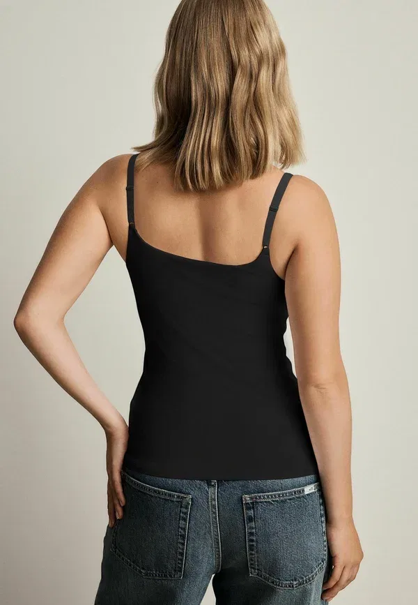 Майка с регулируемыми бретелями Undershirt Next, черный — фото 2