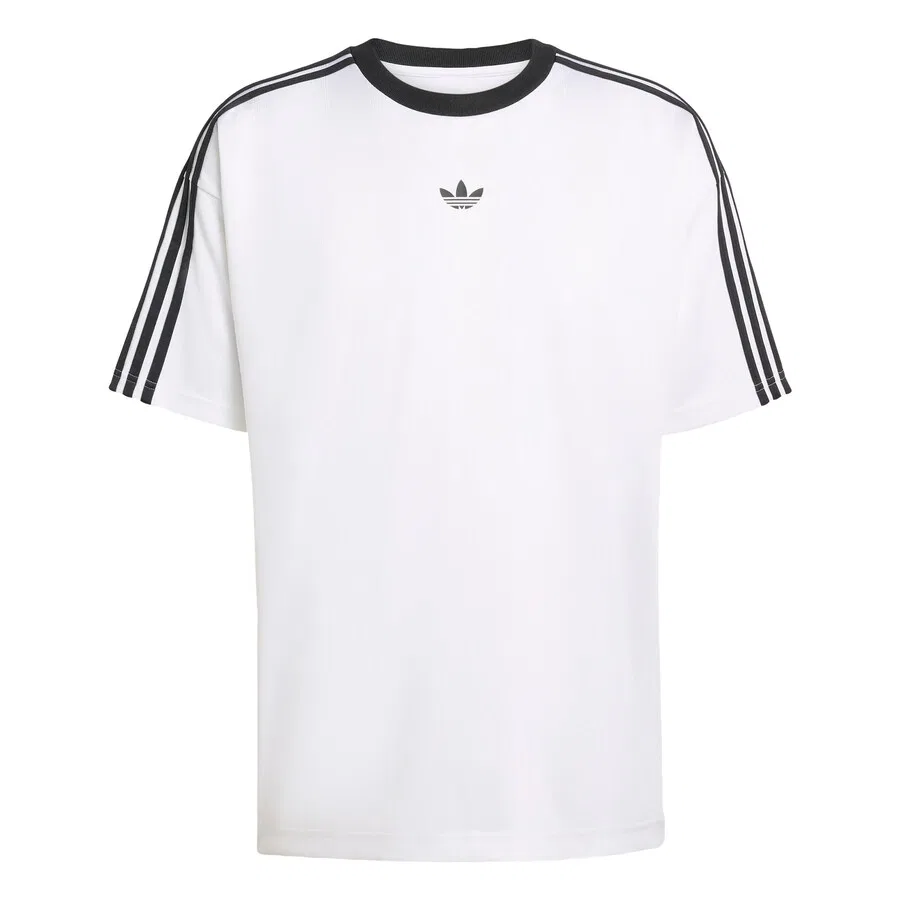 Футболка ADIDAS ORIGINALS 'Adicolor' белого цвета