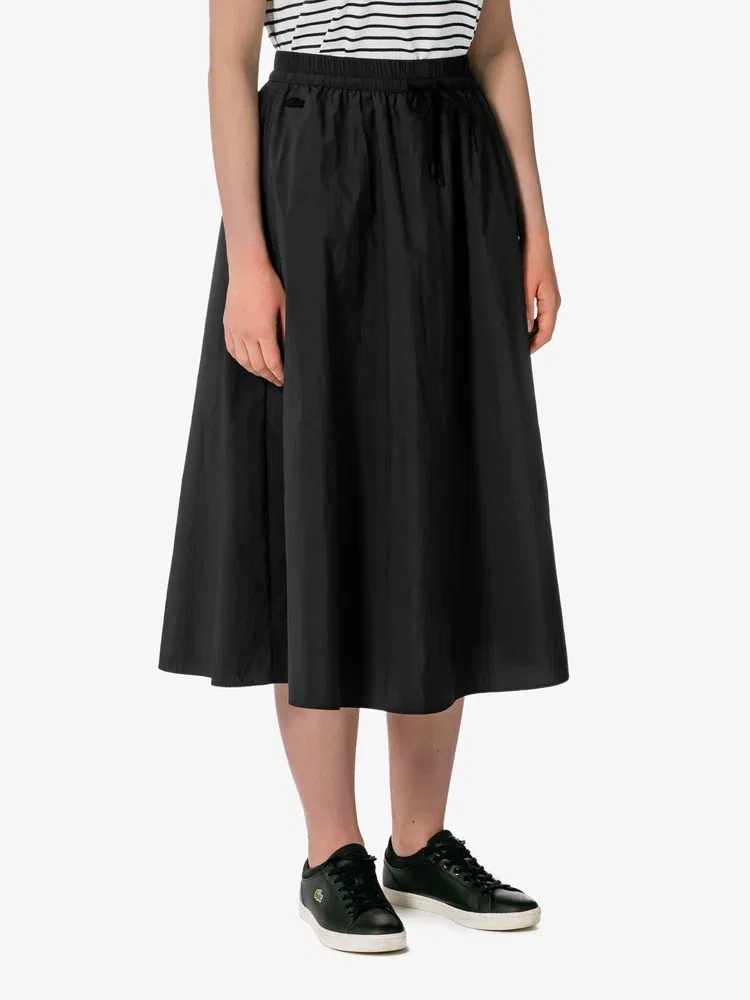 Юбка A-силуэта LACOSTE Black — фото 2