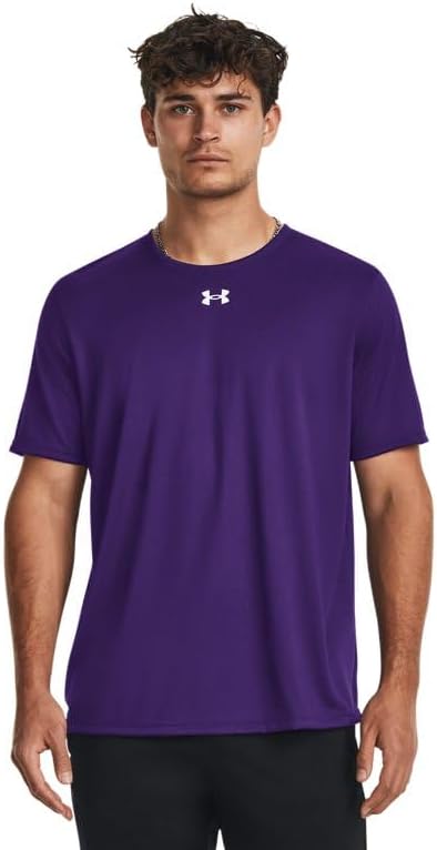 

Мужская свободная футболка с коротким рукавом Under Armour Team Tech Cardinal, Purple-500, Фиолетовый, Мужская свободная футболка с коротким рукавом Under Armour Team Tech Cardinal, Purple-500
