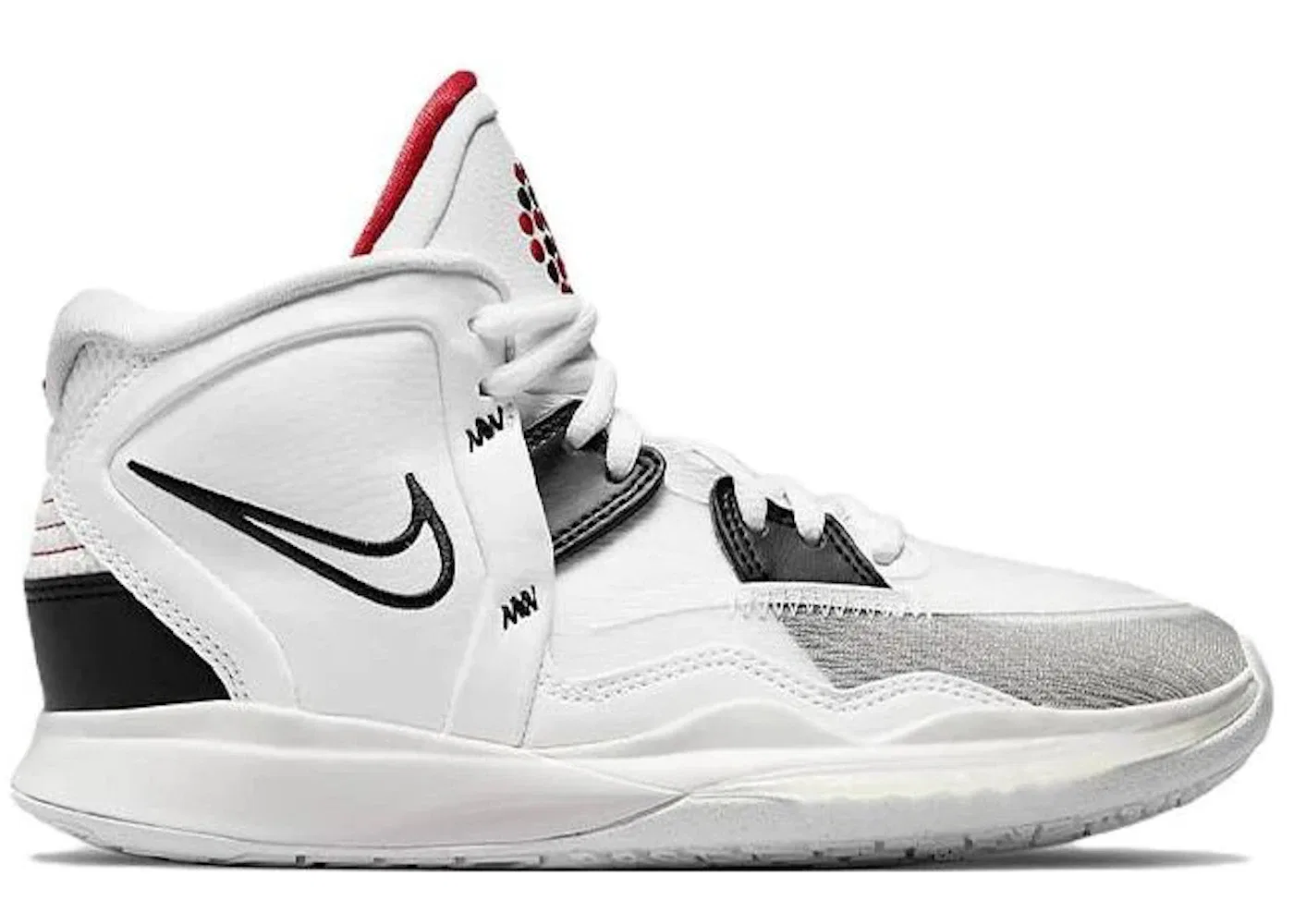 Детские кроссовки баскетбольные Nike Kyrie Infinity, White/Black/Varsity Red
