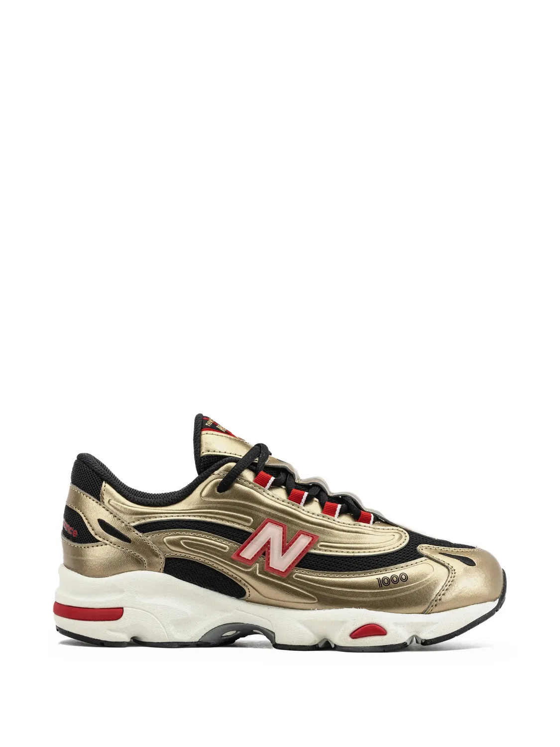 Кроссовки 1000 New Balance Kids, золотистый — фото 2