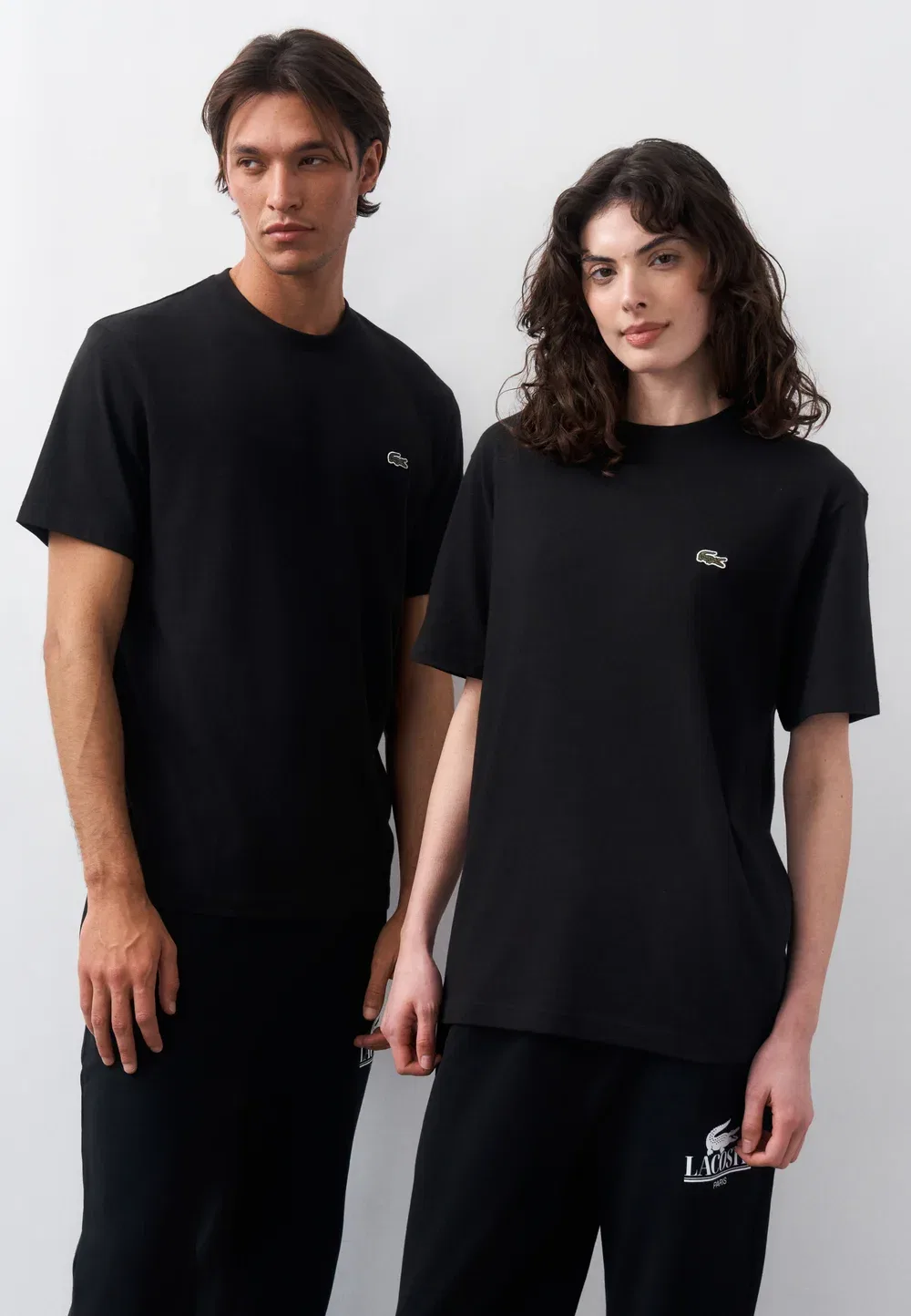 Футболка Lacoste с принтом, Black — фото 2