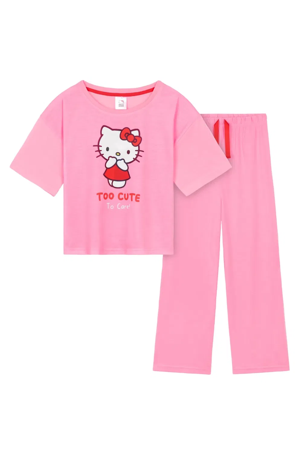 Женский пижамный комплект Hello Kitty, Pink
