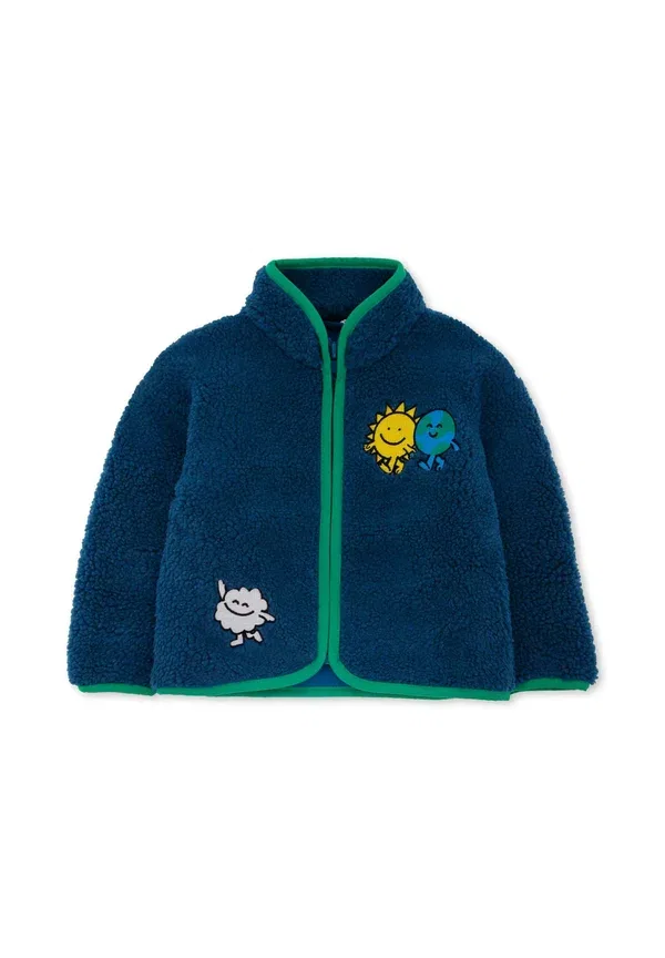 Куртка флисовая Fleece jacket Stella Mccartney Kids, синий