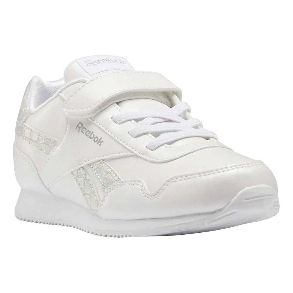 Детские кроссовки для девочек с блестками Royal Cljog 3.0 1v Reebok, Ftwr White — фото 2