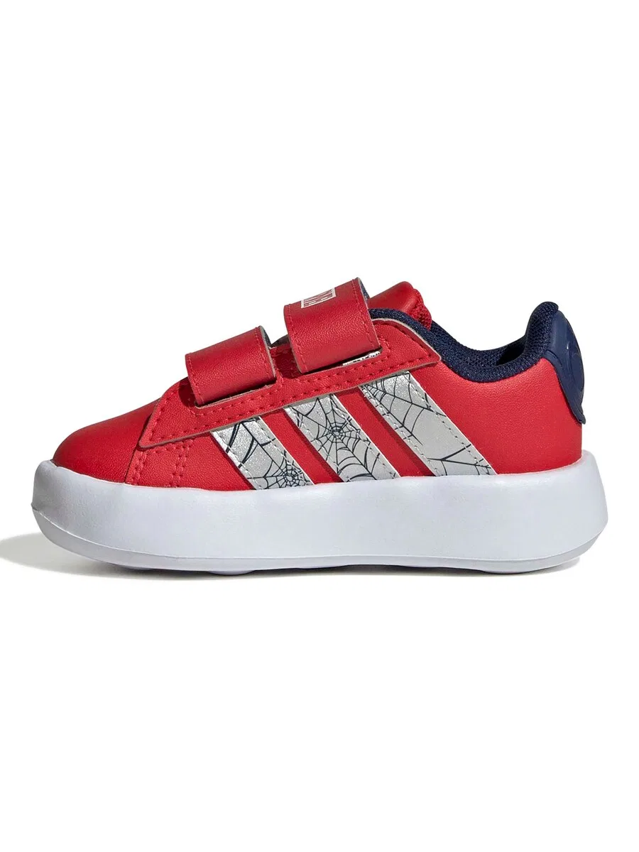 Кроссовки ADIDAS SPORTSWEAR 'GRAND COURT SPIDER-MAN' красного цвета — фото 2