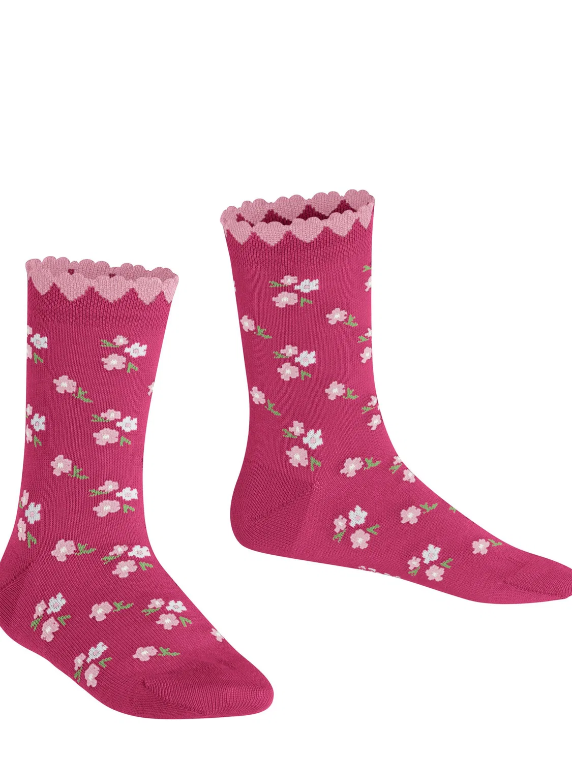 Носки Falke Ditsy Flowers розового цвета — фото 3