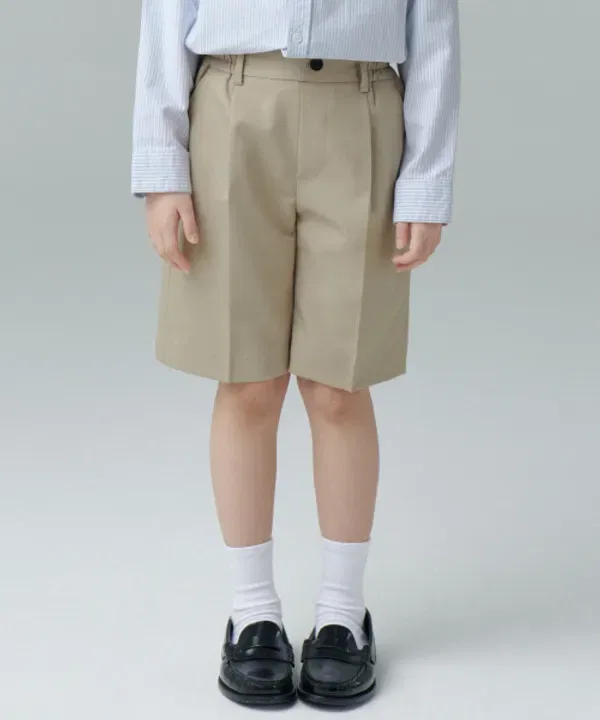 Шорты-слипы на резинке, Musinsa Standard Kids, бежевый
